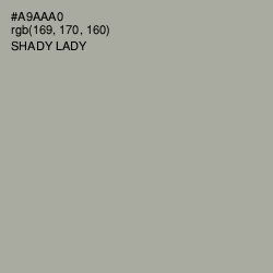 #A9AAA0 - Shady Lady Color Image
